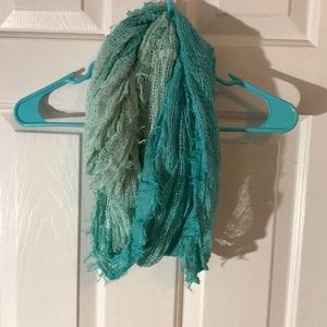 Blue Ombré Infinity Scarf